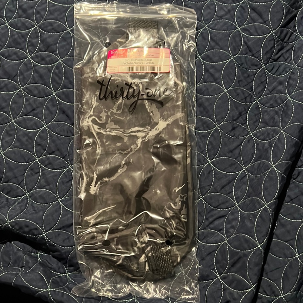 Thirty-One Let’s Go Pouch - Large - Midnight Marble - BNIB
